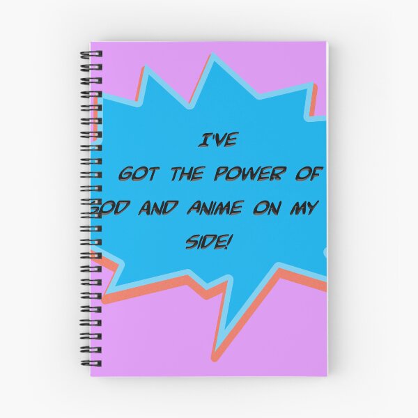 Item preview, God and Anime on my side! designed and sold by StormysSeas.