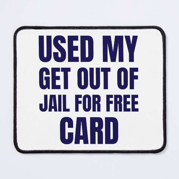 Item preview, use get out of jail for free card designed and sold by dgutpro87.