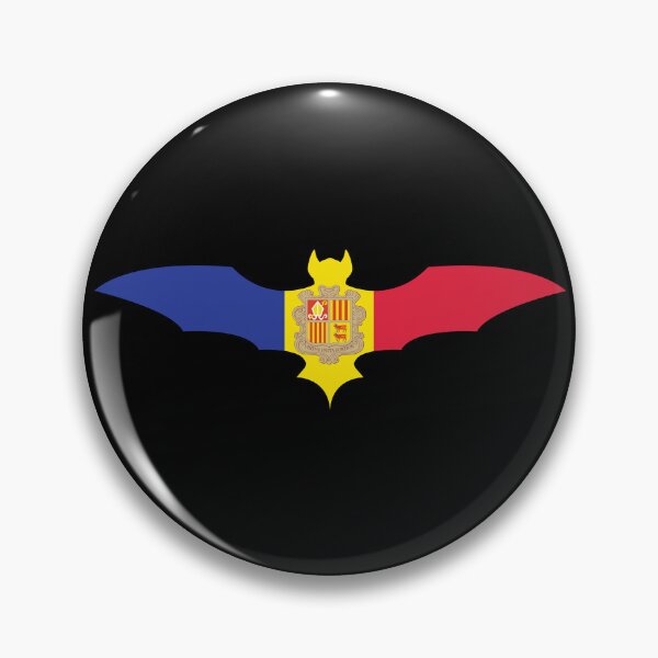 Item preview, Andorra Bat Flag designed and sold by wickedcartoons.