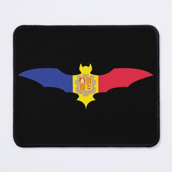 Item preview, Andorra Bat Flag designed and sold by wickedcartoons.
