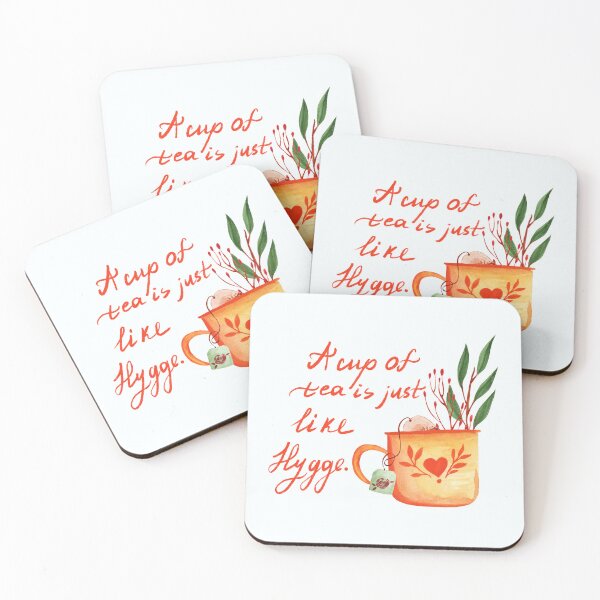 Item preview, A cup of tea is just like hygge designed and sold by pinkyfish1010.