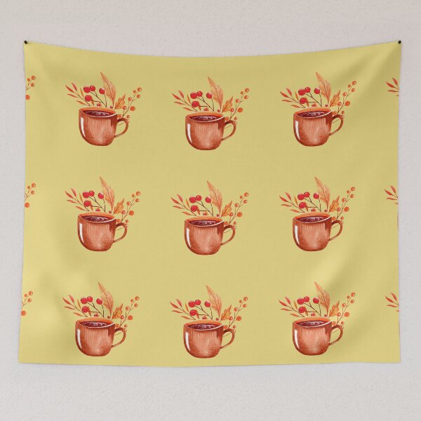 Item preview, Happiness comes with a cup of hot tea designed and sold by pinkyfish1010.