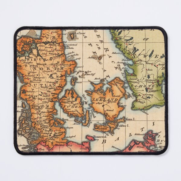 Item preview, Old vintage map design designed and sold by micreations.