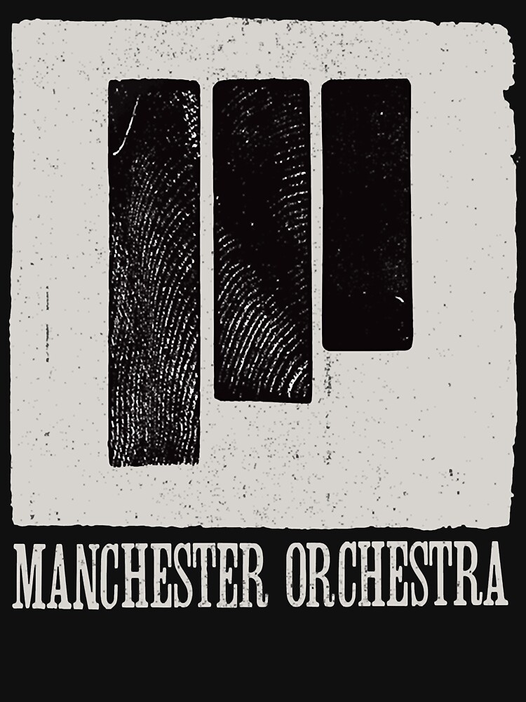 Discover Manchester Orchestra Black Lines Grunge Cool Unisex | Essential T-Shirt 
