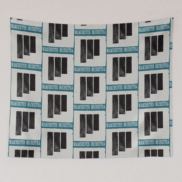 Item preview, Manchester Orchestra Black Lines Grunge Cool Unisex designed and sold by ShookNorth.