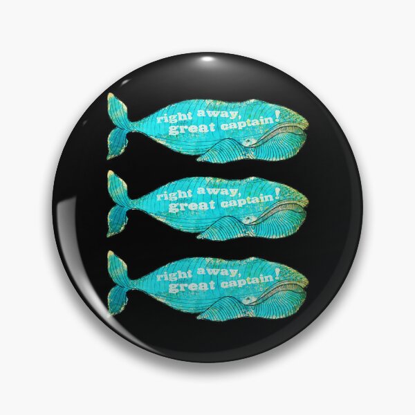 Item preview, Right Away Great Captain! designed and sold by ShookNorth.