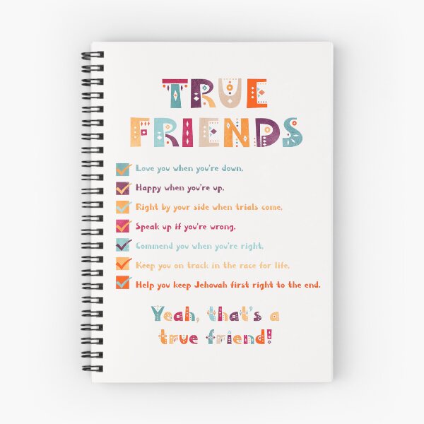 Item preview, TRUE FRIEND designed and sold by Paper Bee Gift Shop.