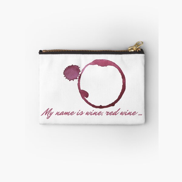 Item preview, My name is wine, red wine ... designed and sold by Druid Print.