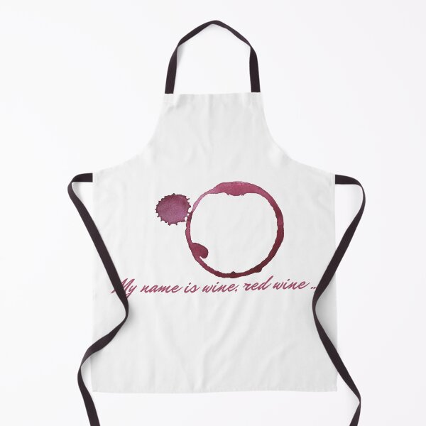 Item preview, My name is wine, red wine ... designed and sold by Druid Print.