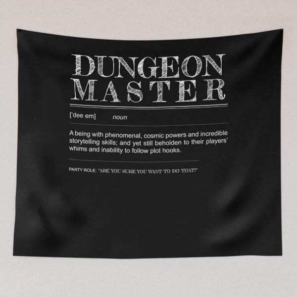Item preview, Dungeon Master Definition designed and sold by tchagahurka3.