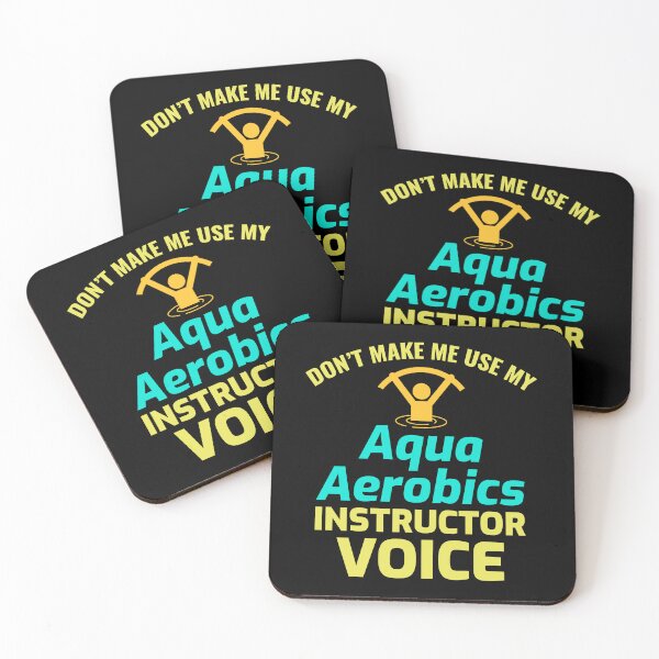 Item preview, Water Aerobics Instructor Aquatic fitness Trainer designed and sold by CuteDesigns1.