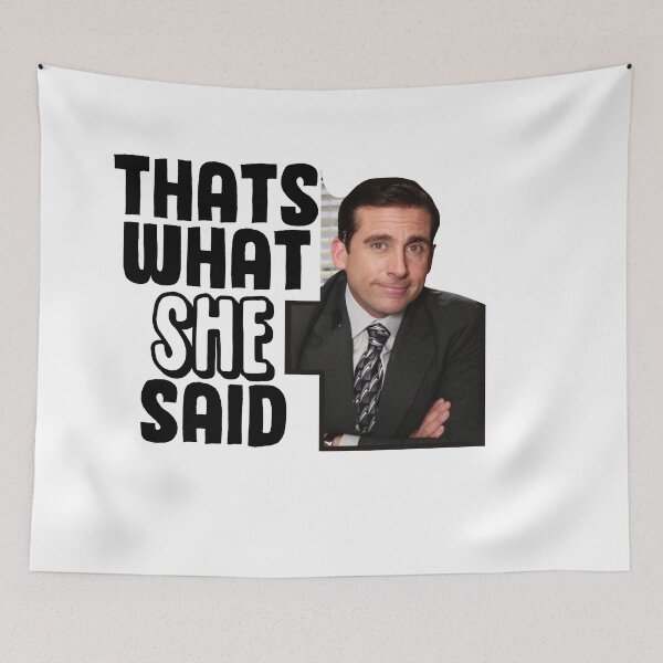 Item preview, The Office - That's What She Said designed and sold by martianart.