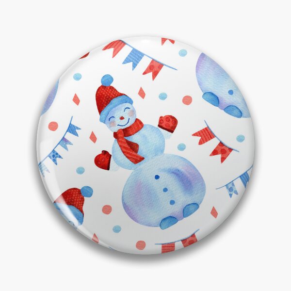 Item preview, Christmas Snowman Pattern designed and sold by Mark Cannon.
