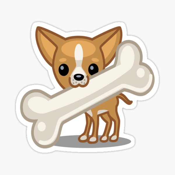 Chihuahua Chiwawa Dog tshirt - Dog Gifts for Chihuahua and Miniature Dog Lovers Sticker