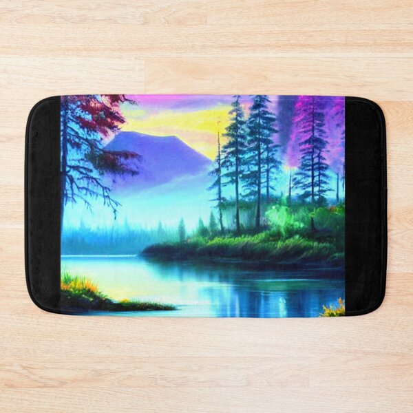 Item preview, Mountain Lake Forest 4 - Throw Pillows and Prints.  designed and sold by ScatterHub.