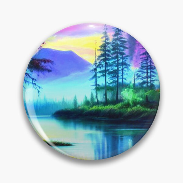 Item preview, Mountain Lake Forest 4 - Throw Pillows and Prints.  designed and sold by ScatterHub.
