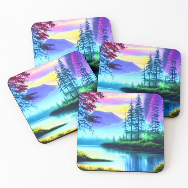 Item preview, Mountain Lake Forest 4 - Throw Pillows and Prints.  designed and sold by ScatterHub.
