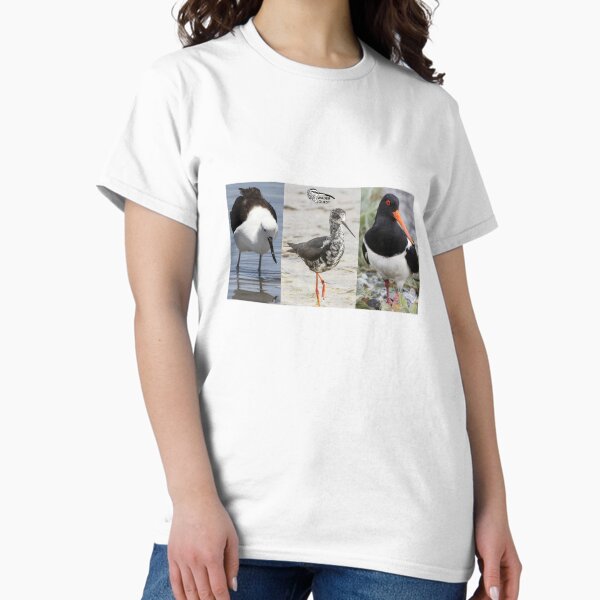 Item preview, Andean Avocet - Black Stilt, juv - South Island Pied Oystercatcher designed and sold by WaderQuest.