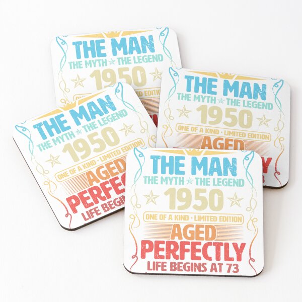 Item preview, The Man 1950 Aged Perfectly Life Begins At 73rd Birthday designed and sold by apaahteklur.