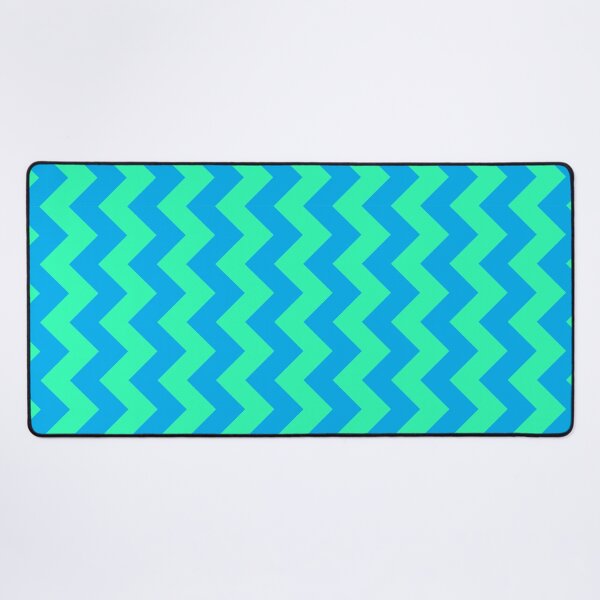 Item preview, Green and Blue ZigZag Pattern designed and sold by Mark Cannon.