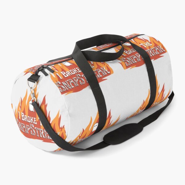 Item preview, I Broke The Snapstreak (White) designed and sold by devinto.