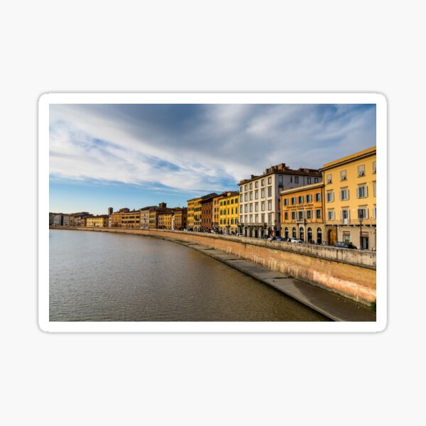 Item preview, Pisa Riverfront designed and sold by DiFigianoPhoto.