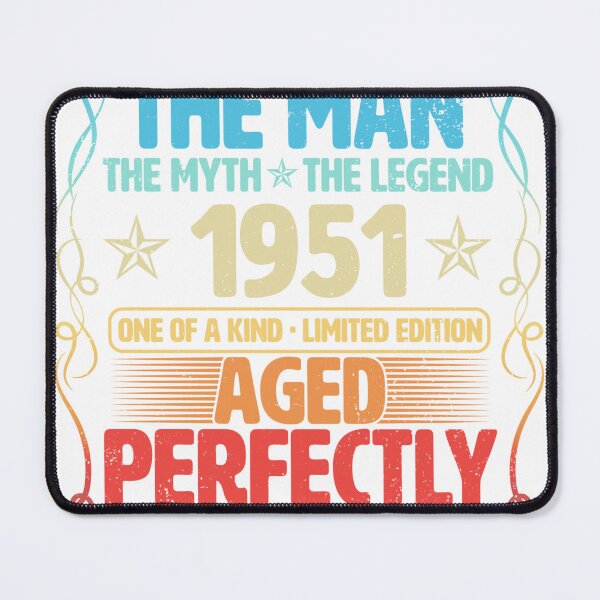 Item preview, The Man 1951 Aged Perfectly Life Begins At 72nd Birthday designed and sold by apaahteklur.