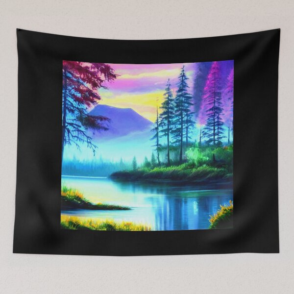 Item preview, Mountain Lake Forest 4 - Throw Pillows and Prints.  designed and sold by ScatterHub.