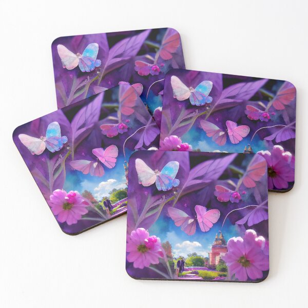 Item preview, a picture of a man and a woman surrounded by butterflies designed and sold by DesignAtYO.