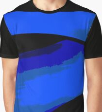 Abstract Waves Graphic T-Shirt