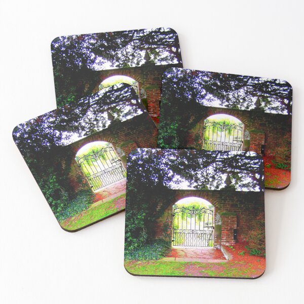 Item preview, Gate Into Secret Walled Garden designed and sold by Beatrice Roberts.