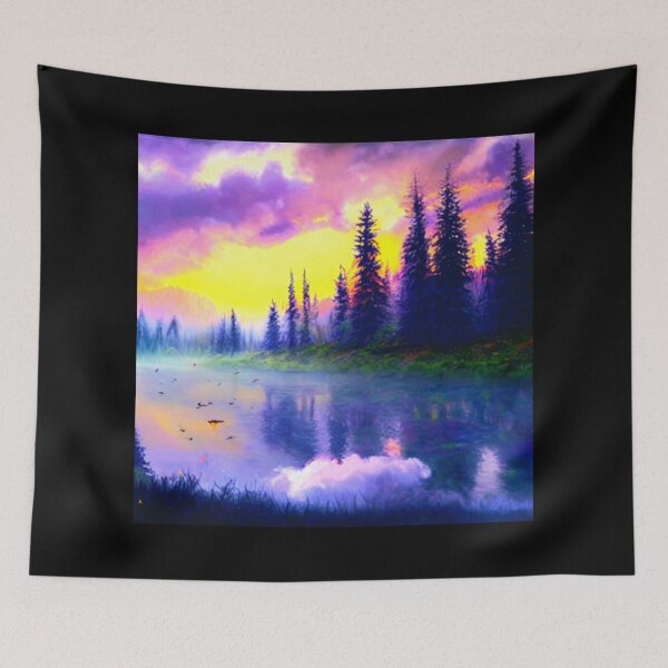 Item preview, Mountain Lake Forest 2 - Throw Pillows and Prints.  designed and sold by ScatterHub.