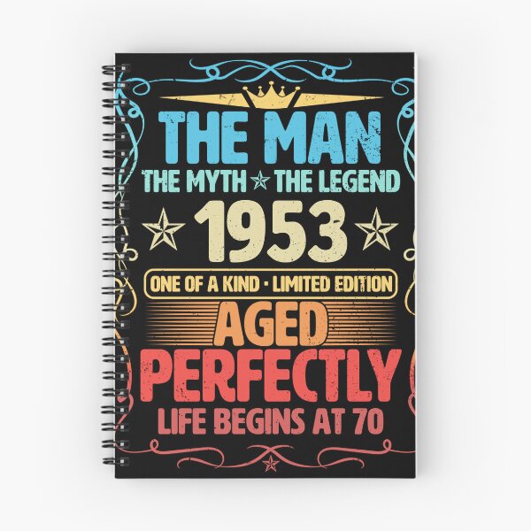Item preview, The Man 1953 Aged Perfectly Life Begins At 70th Birthday designed and sold by apaahteklur.