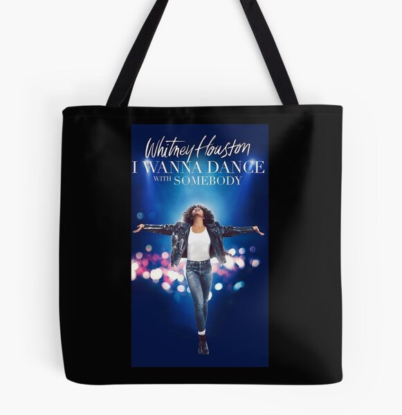 Whitney Houston I Wanna Dance With Somebody Tote Bag