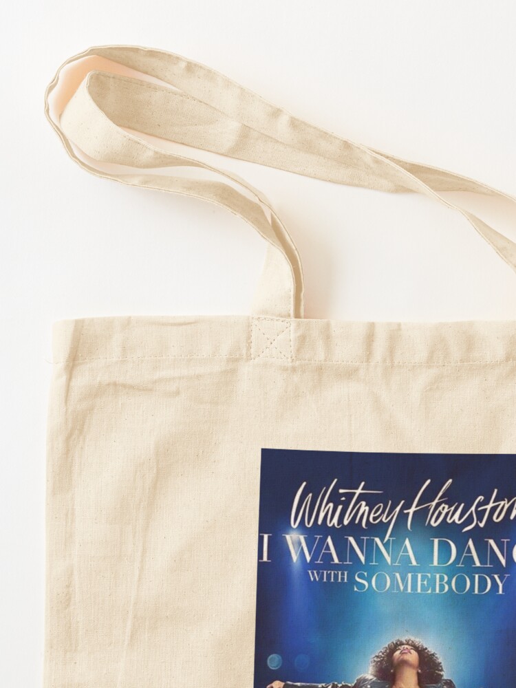 Whitney Houston I Wanna Dance With Somebody Tote Bag