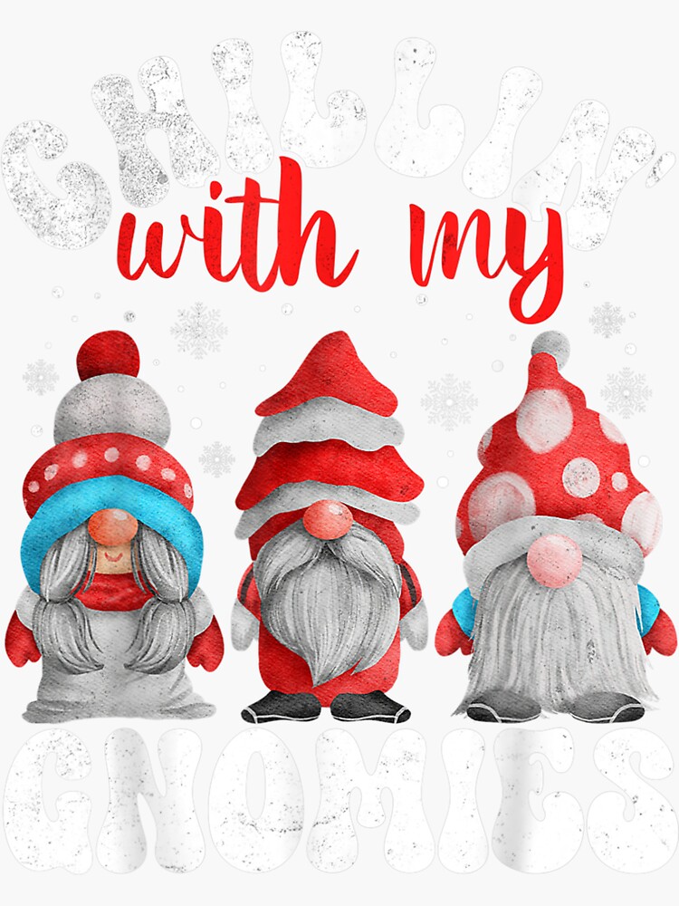 Chillin With My Gnomies Matching Family And Pet Pajamas - Family