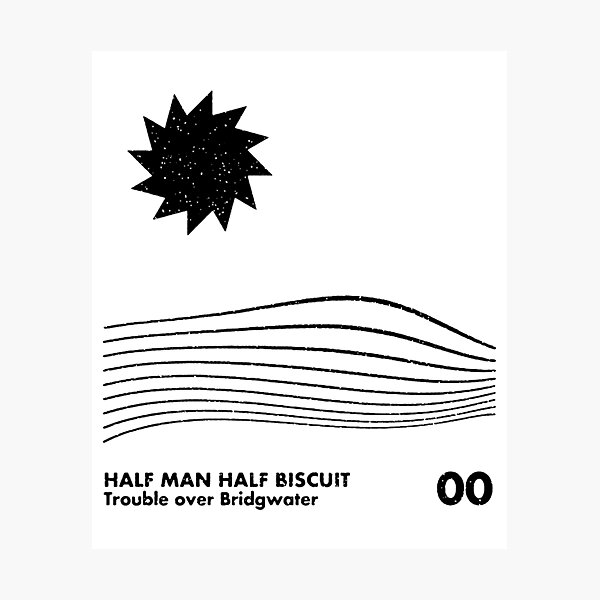 Item preview, Half Man Half Biscuit Black designed and sold by ShopwithYM.
