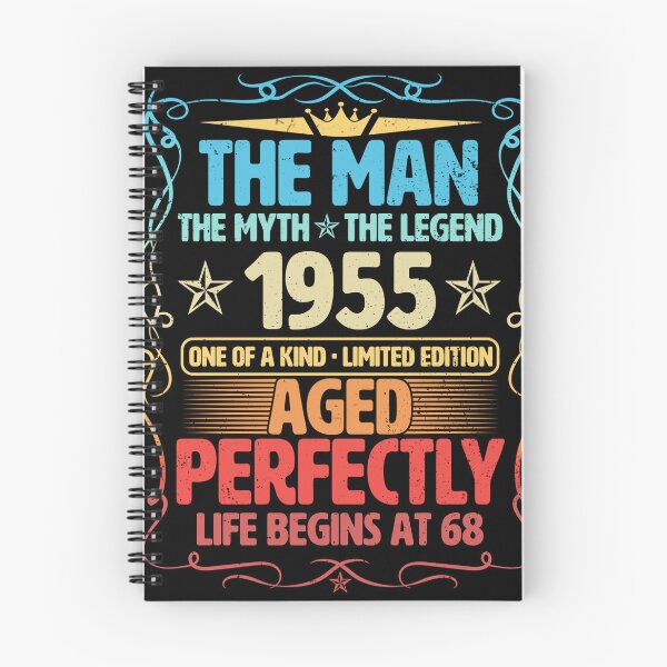 Item preview, The Man 1955 Aged Perfectly Life Begins At 68th Birthday designed and sold by apaahteklur.