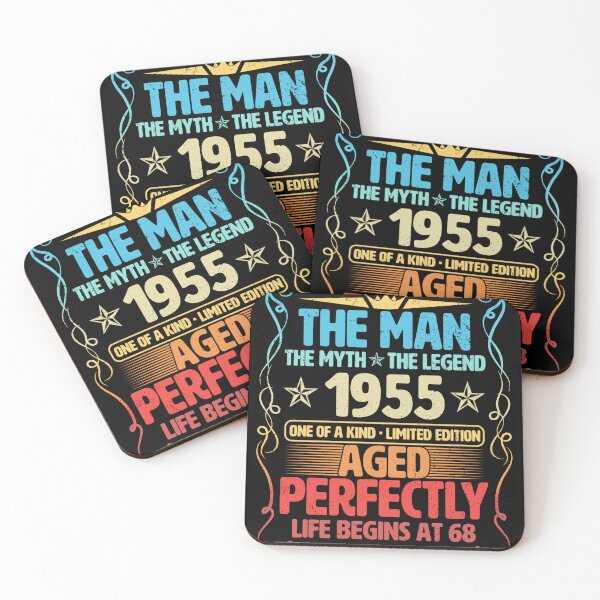 Item preview, The Man 1955 Aged Perfectly Life Begins At 68th Birthday designed and sold by apaahteklur.