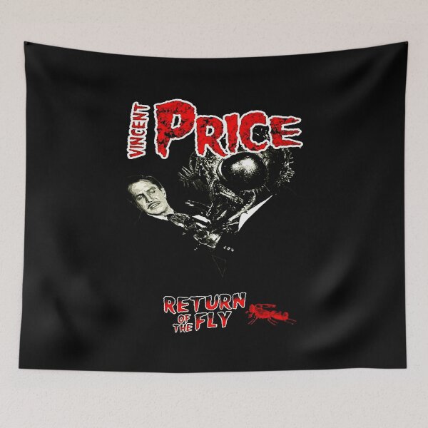 Item preview, Vincent Price, Return of the Fly designed and sold by shopKKKISS.