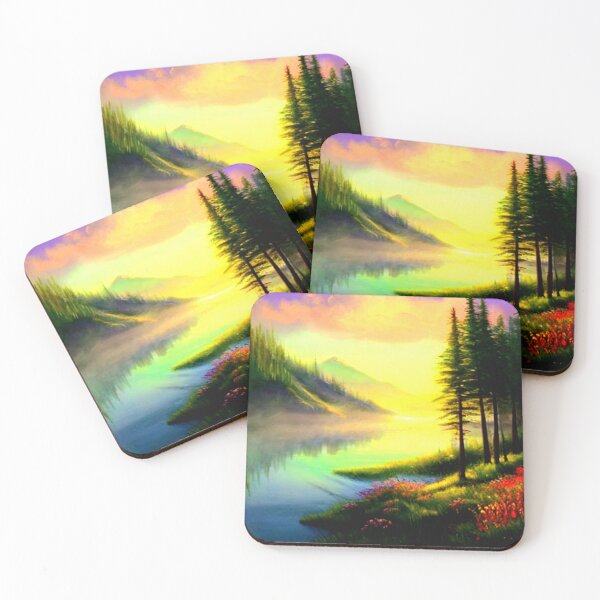 Item preview, Mountain Lake Forest 5 - Throw Pillows and Prints.  designed and sold by ScatterHub.