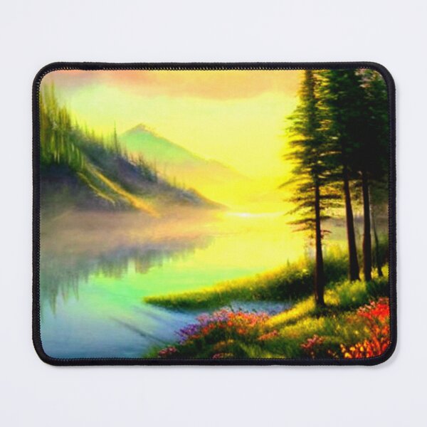 Item preview, Mountain Lake Forest 5 - Throw Pillows and Prints. designed and sold by ScatterHub.