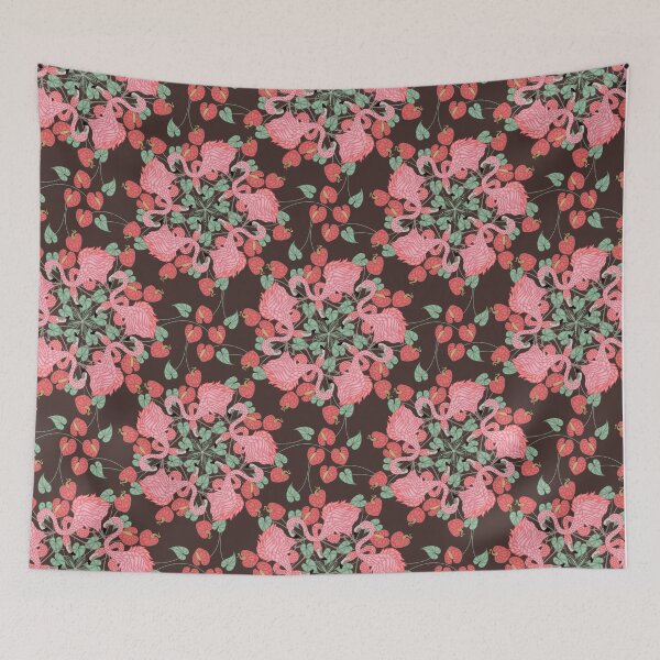 Item preview, Flamingo Mandala Pattern designed and sold by Judit Gueth.
