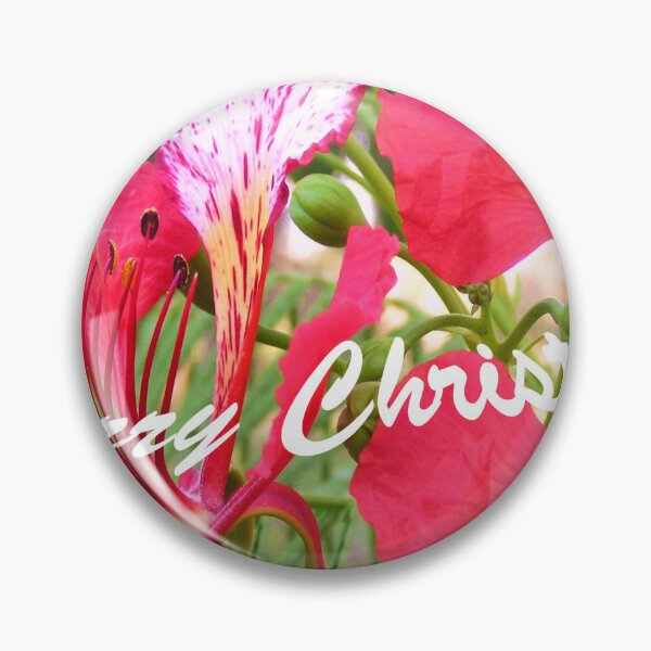Item preview, Poinciana Merry Christmas Card designed and sold by ginnymac.
