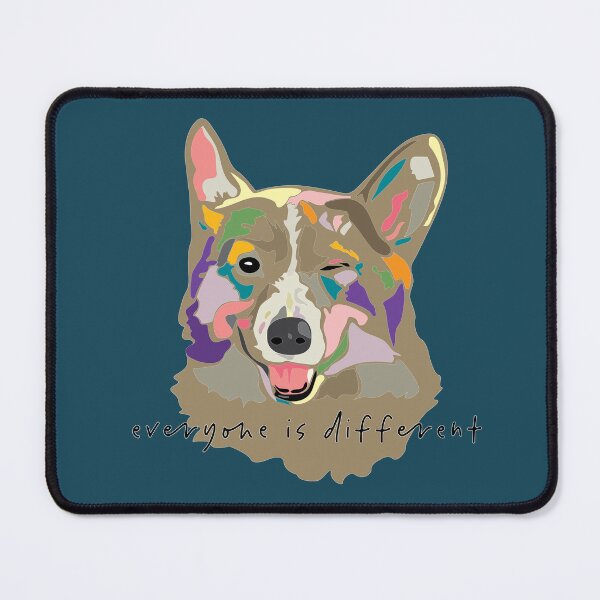 Item preview, everyone is different_wink dog_c7 designed and sold by Mimi Huang.