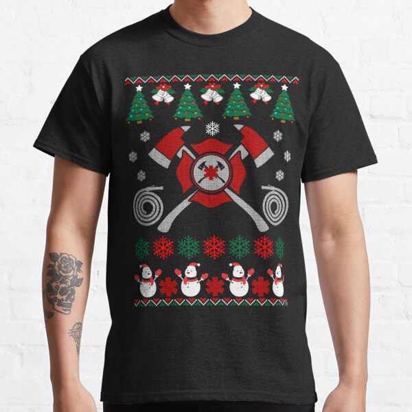 fireman ugly sweater