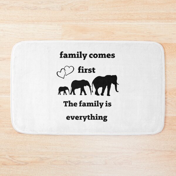 Item preview, The black elephant  family comes first The family is everything designed and sold by Best Expressions.