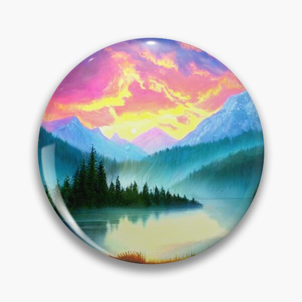 Item preview, Mountain Lake Forest 6 - Throw Pillows and Prints.  designed and sold by ScatterHub.