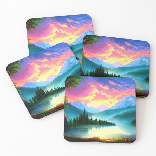 Item preview, Mountain Lake Forest 6 - Throw Pillows and Prints.  designed and sold by ScatterHub.