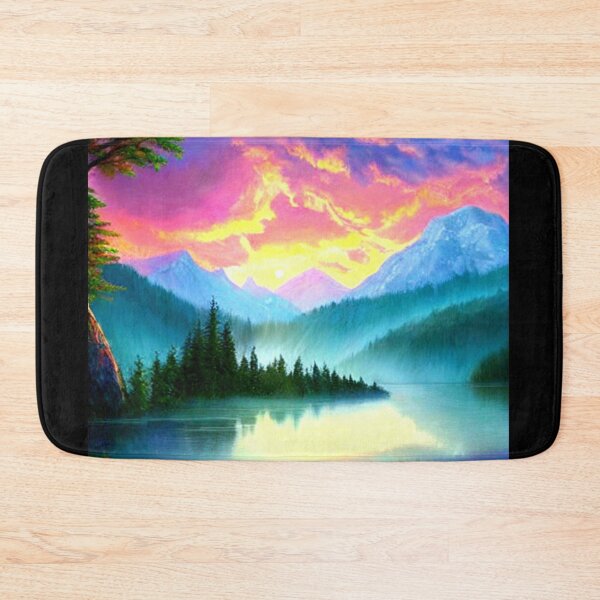 Item preview, Mountain Lake Forest 6 - Throw Pillows and Prints.  designed and sold by ScatterHub.
